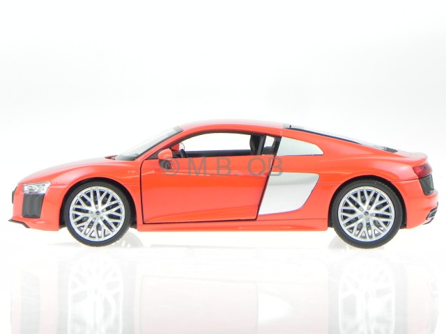 red 1:34 ca.12 cm Welly Modell Auto NEU /& OVP BLITZ VERSAND Audi R8 V10 rot