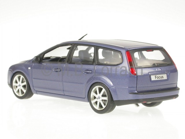 Ford Focus Turnier 05 Jeansblue Diecast Model Car Minichamps 1 43 Ebay