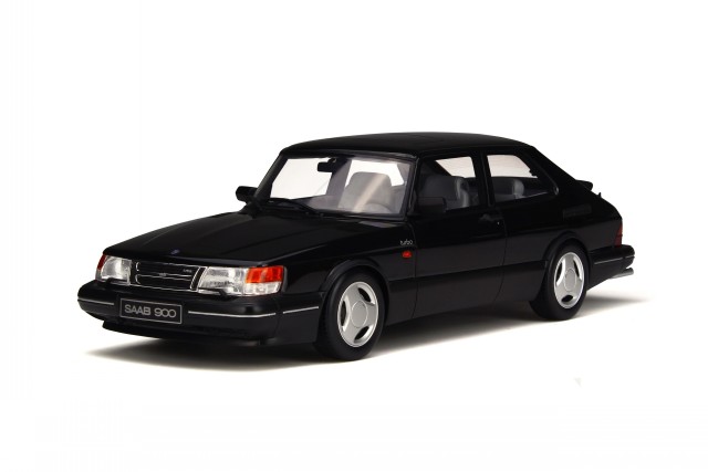 Saab-900-Turbo-Phase-1-black-resin-modelcar-OT678-Otto-1-18