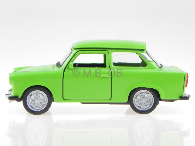 Trabant 601 light green GDR Ostalgie diecast modelcar 43654 Welly