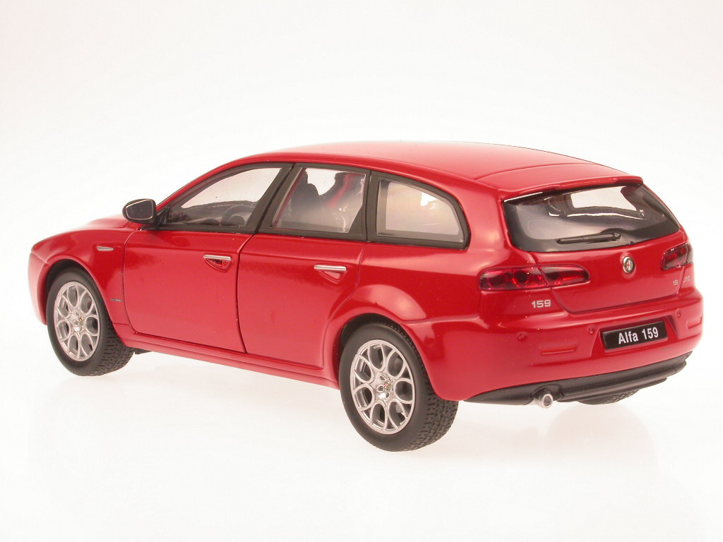 1:24 Scale Motormax 2007 Alfa Romeo 159 V6 Sportwagon Diecast Model Car 73372