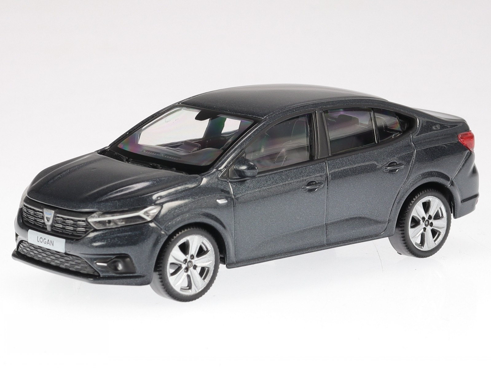Dacia Logan 2021 iron blue diecast model car 509042 Norev 1:43 | eBay