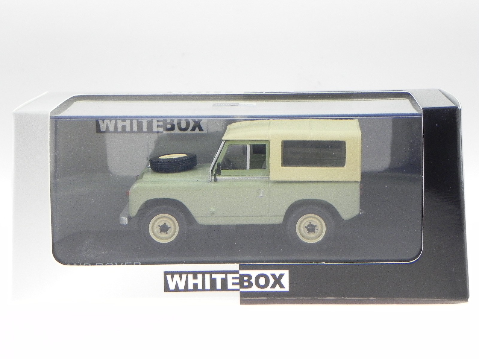 ° Whitebox wb286 Land Rover 88 serie II verde claro//beige 1:43 coche modelo nuevo