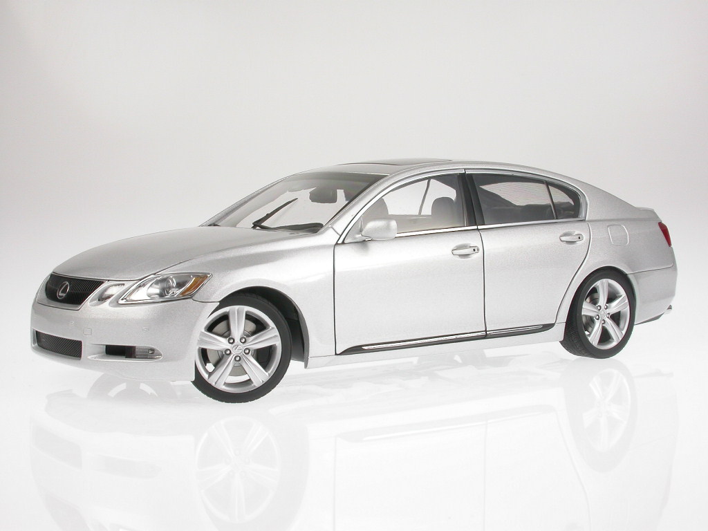 Lexus Gs 430 2006 Mercury Silver Diecast Model Car 78801