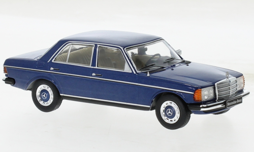 【特別セール品】 W123 Mercedes 240D car model diecast metallic blue dark 1976 ミニカー