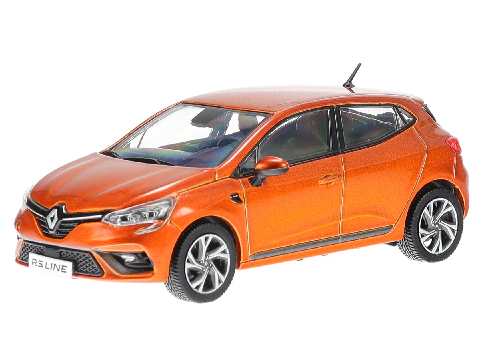 Renault Twingo Gen. 3 Facelift 2019 flammenrot diecast model