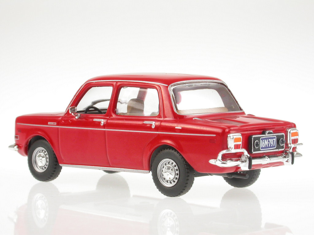 Simca 1118 USA 1969 red diecast model car IXO 1/43 4058124151975 eBay