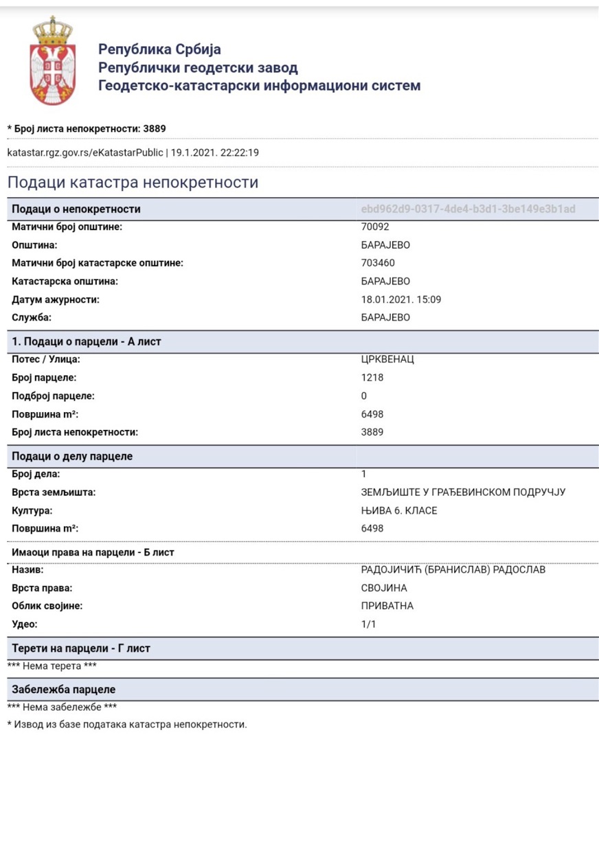 Plac Barajevo Beograd 4