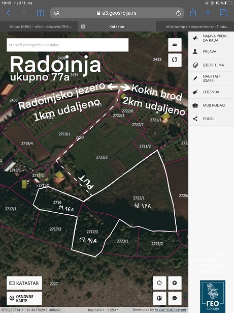 Zemljiste u Radoinji Zlatar pogodno za turizam 1