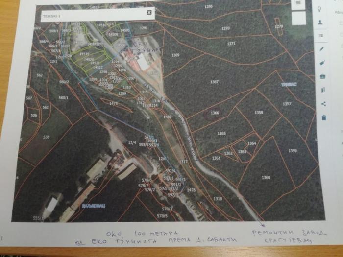 Prodajem zemljiste sa mladom sumom Kragujevac 5