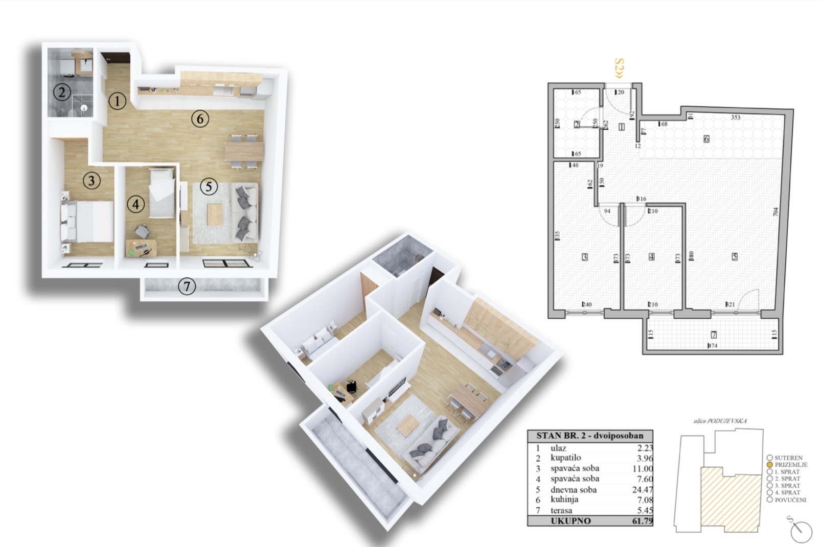 Zvezdara LUX novogradnja 3