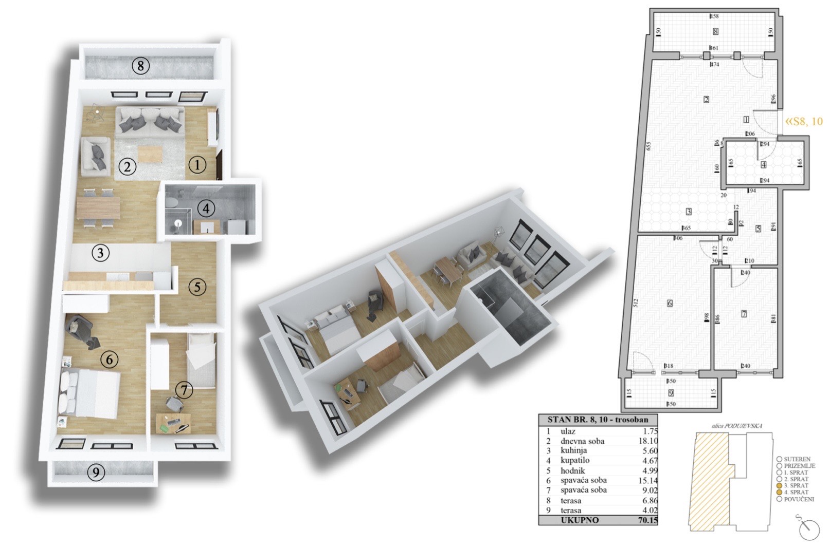 Zvezdara LUX novogradnja 4