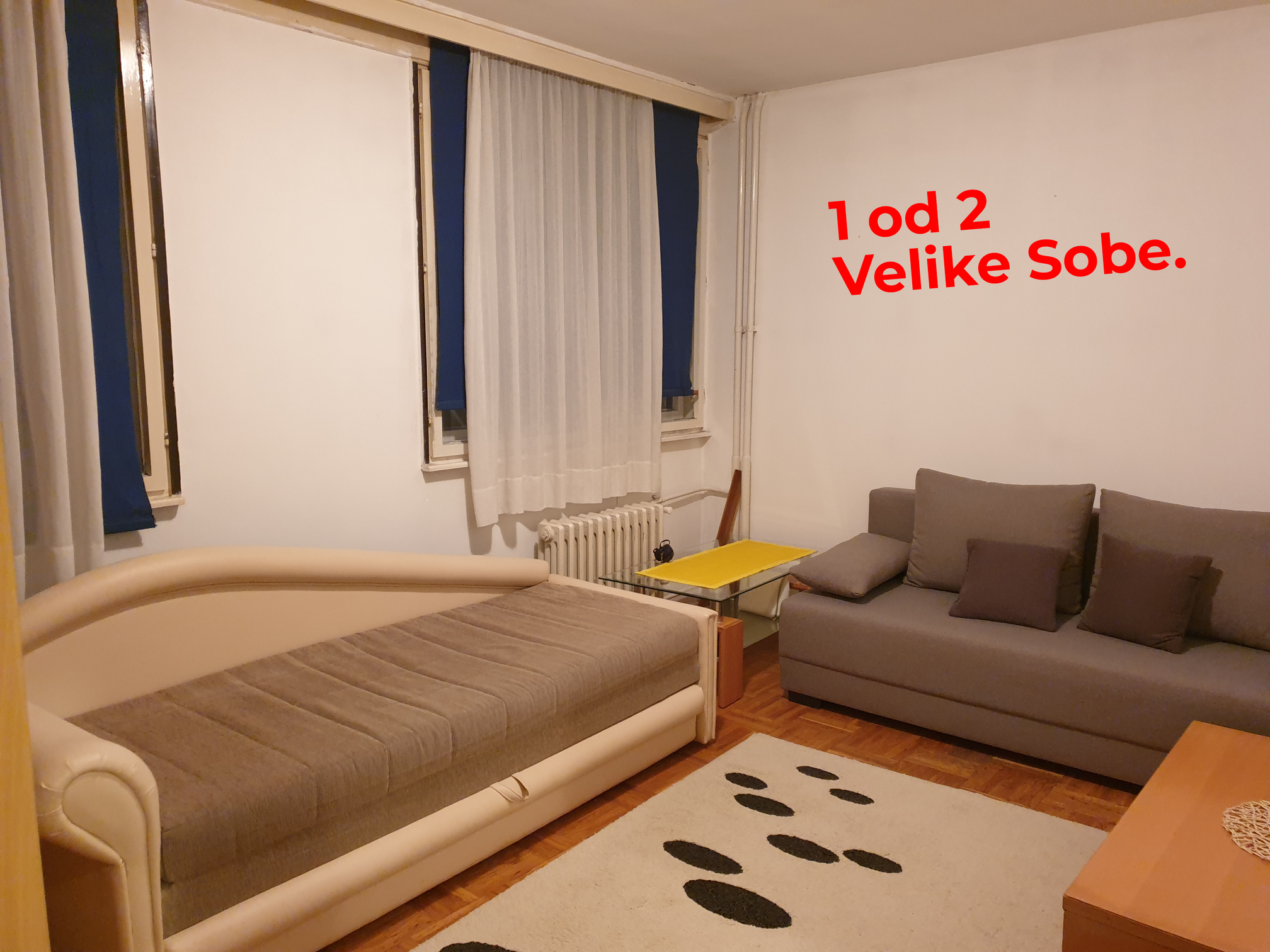 Odlican Stan  61m2   Dvosoban   Miljakovac 1   CG 4