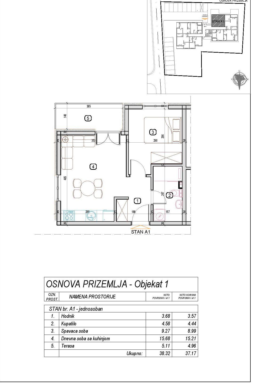 Stan u izgradnji kod Akva Parka 2