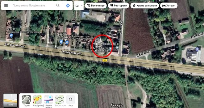 Gradjevinski plac glavni put E 5 Subotica Palic 1050m2 4