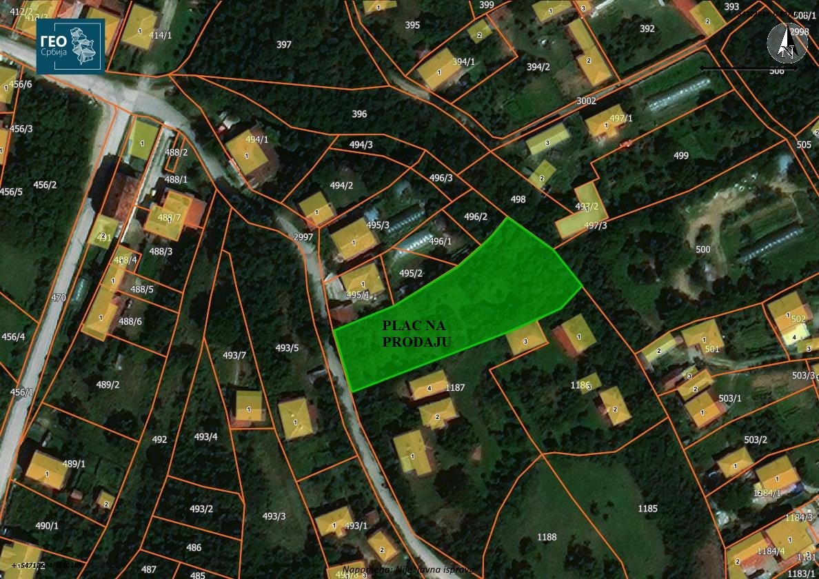 Prodajem plac u Vranjskoj Banji 1