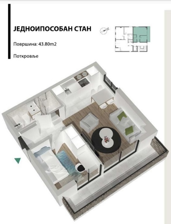 Vlasnik prodajem LUX stan u novogradnji 4