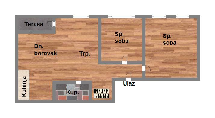 Liman 2   blizina Štranda   odličan trosoban stan   062 792 583 5