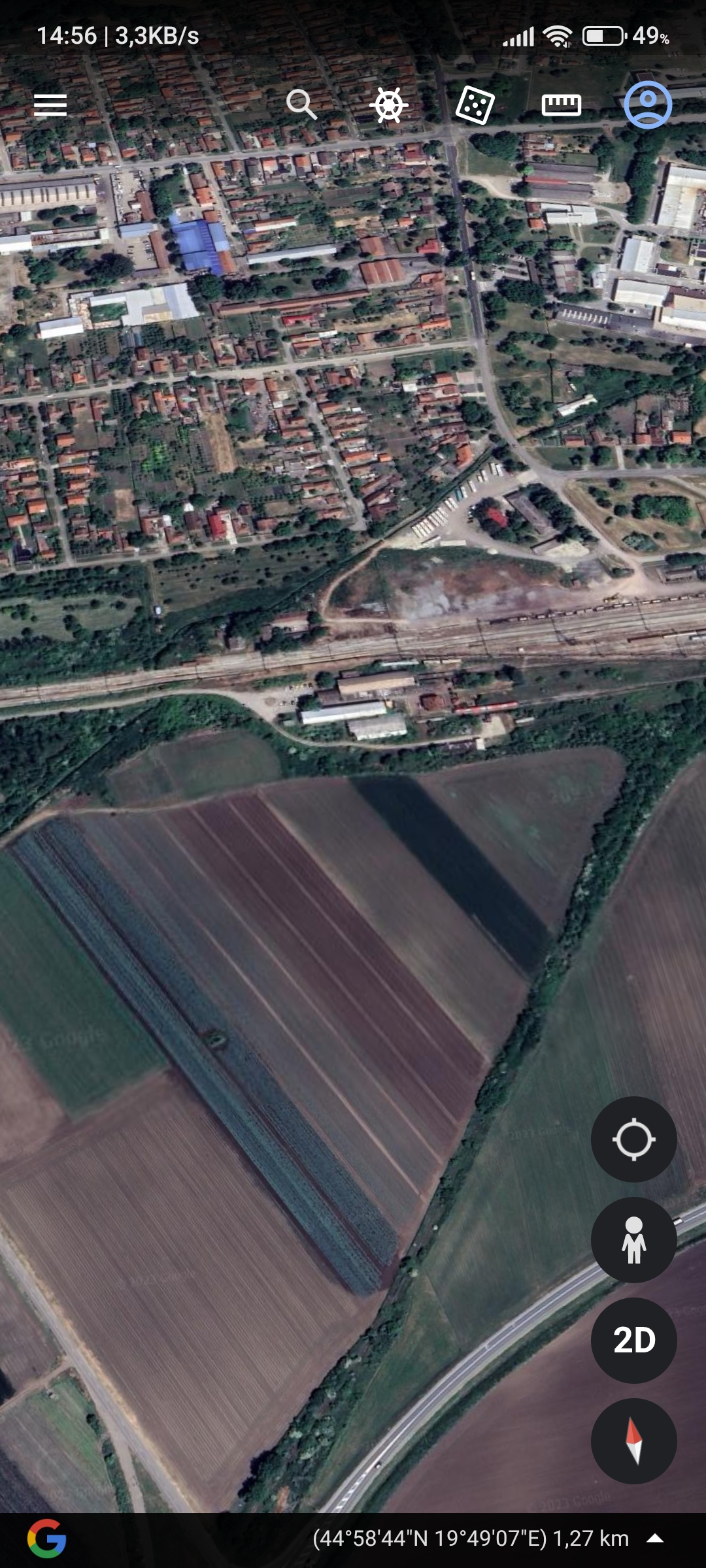 Njiva u rumi kod krila 1