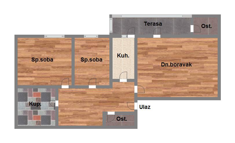 Kod Limanske pijace   perfektan raspored 5