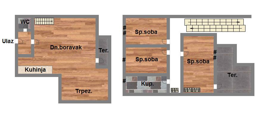 Uknjižen   parking za stanare   odličan duplex   062 792 583 5