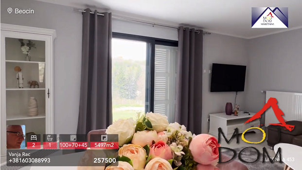 Kuca,BEOČIN,ŠAKOTINAC,kv: 142, € 268000, ID: 3003382 8