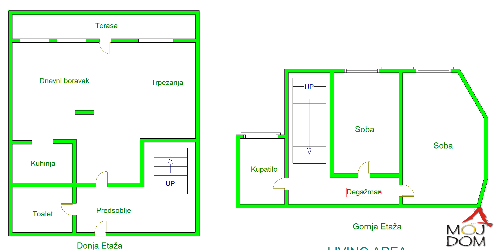 Stan,PETROVARADIN,CENTAR,kv: 68, € 154500, ID: 1026117 13