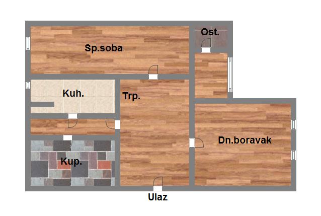 Odličan dvosoban stan sa puno potencijala   062 792 583 5