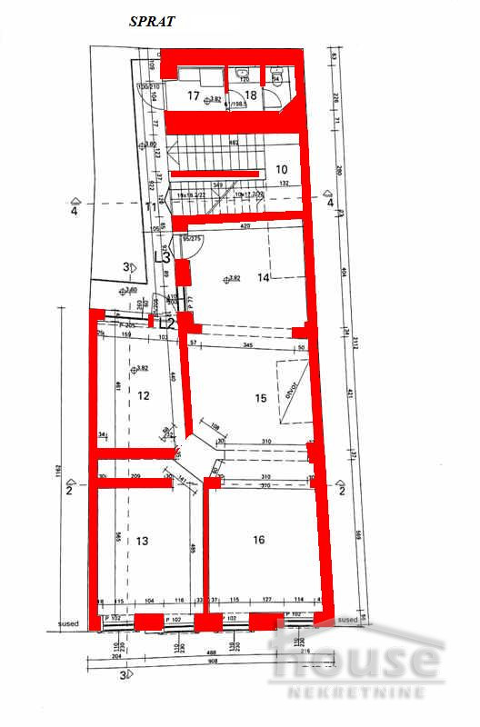 Kuca,NOVI SAD,CENTAR549m2,1100000€ , ID: 3044852 38