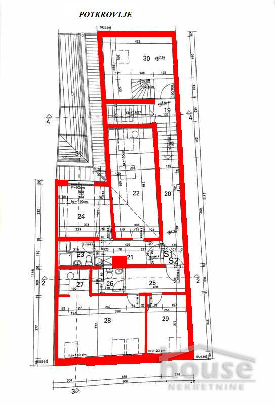 Kuca,NOVI SAD,CENTAR549m2,1100000€ , ID: 3044852 39