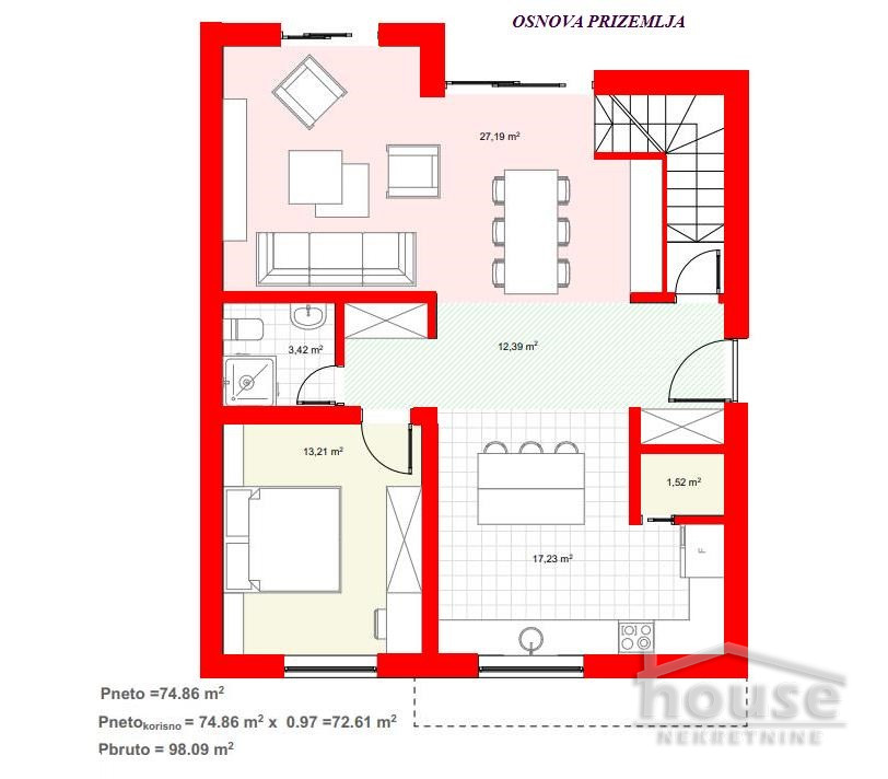 Kuca,SREMSKA KAMENICA,CENTAR271m2,399000€ , ID: 3045012 3