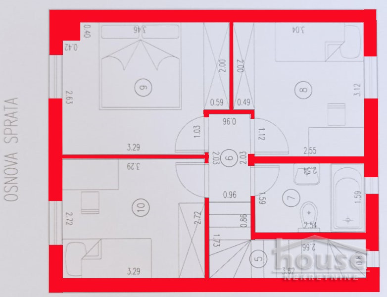 Stan,NOVI SAD,BULEVAR EVROPE 75m2,180250€ , ID: 1058322 3