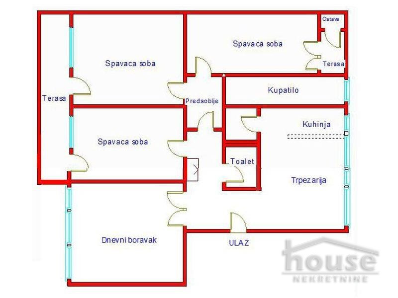 Stan,NOVI SAD,KEJ 130m2,321350€ , ID: 1058339 2