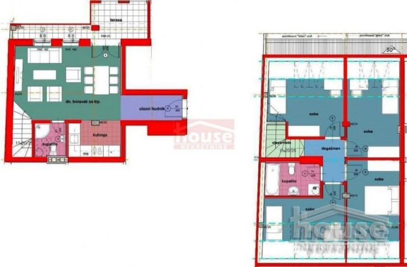Stan,NOVI SAD,CENTAR 105m2,257500€ , ID: 1057051 2