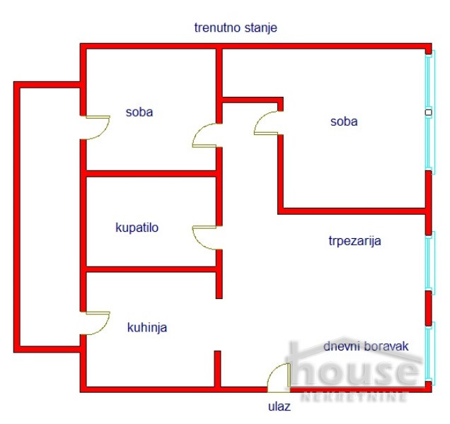 Stan,NOVI SAD,CENTAR 157m2,185400€ , ID: 1057294 2