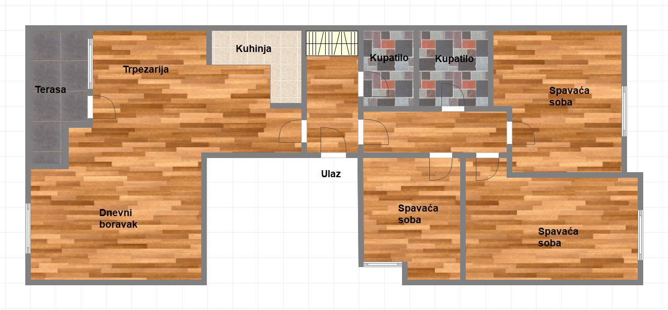 Komforan četvorosoban stan idealnog rasporeda   062 792 583 1