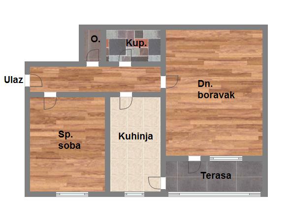 Idealan raspored   odličan dvosoban stan   062 792 583 1