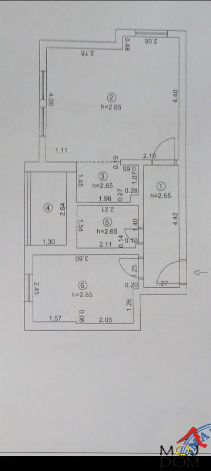 Stan,NOVI SAD,DETELINARA,kv: 45, € 129800, ID: 1026480 15