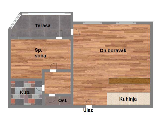 Odličan komforan dvosoban stan   fasadna cigla   062 792 583 1