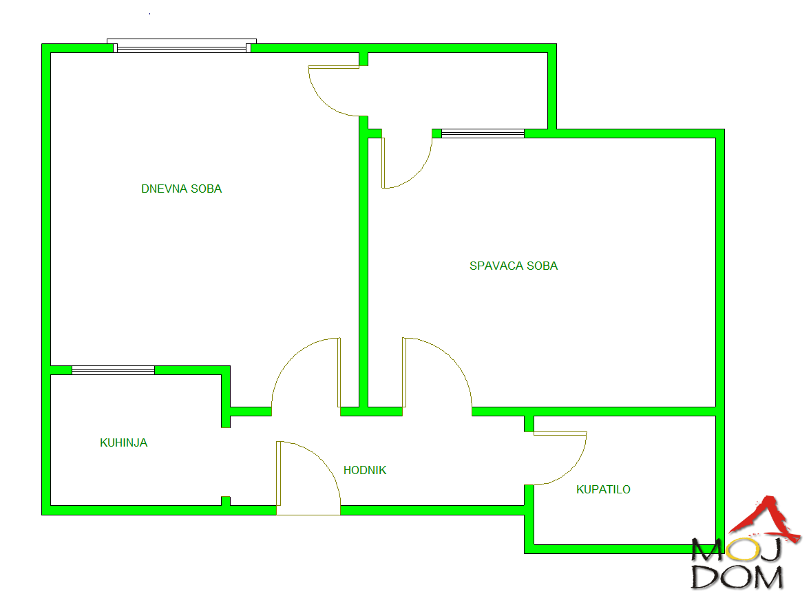 Stan,NOVI SAD,GRBAVICA,kv: 46, € 123600, ID: 1025881 14