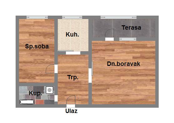 Uknjižen   1687  m2   odličan raspored   062 792 583 1