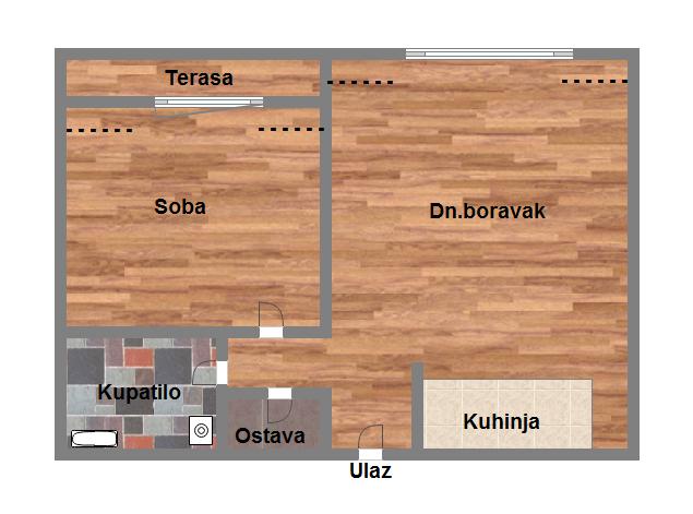 Uknjižen   odmah useljiv   Braće Dronjak 1