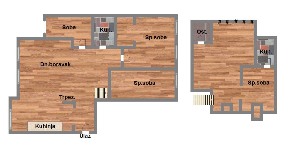 Kuća u zgradi   savršen petosoban stan   062 792 583 1