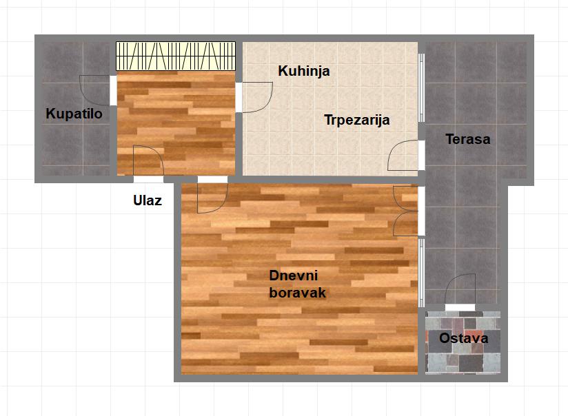 Odličan uknjižen jednosoban stan   može biti 1 5   062 792 583 1