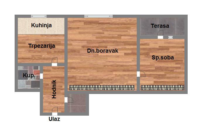 Uknjižen   odličan dvosoban stan   062 792 583 5