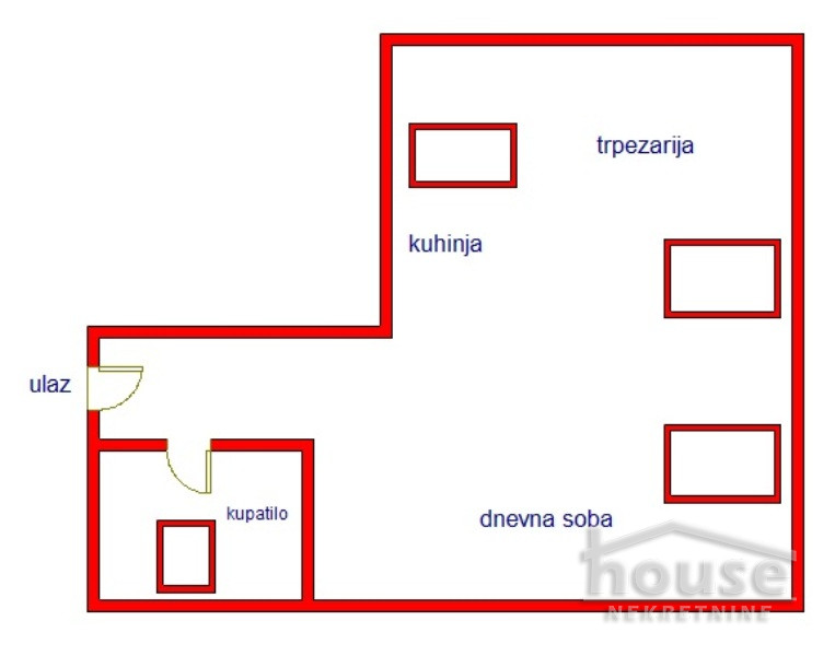 Stan,PETROVARADIN,CENTAR 27m2,59700€ , ID: 1059191 2