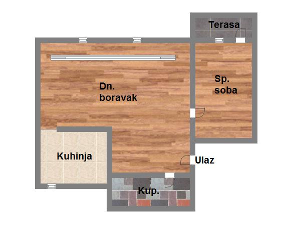 Uknjižen odličan dvosoban stan   062 792 583 5