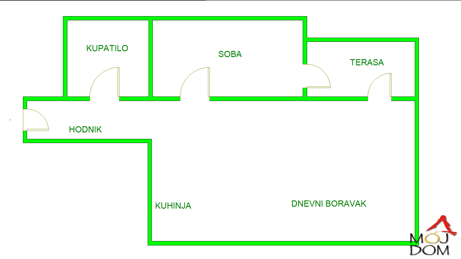 Stan,NOVI SAD,DETELINARA,kv: 39, € 108500, ID: 1026598 12