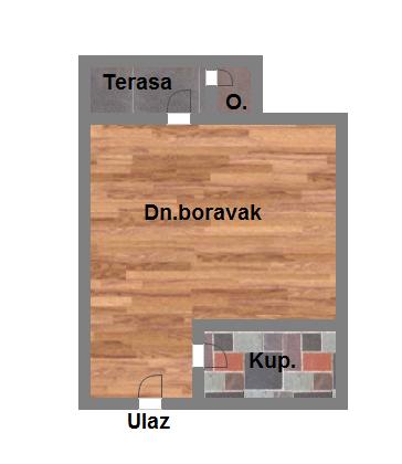 Uknjižena garsonjera   nameštena   062 792 583 5