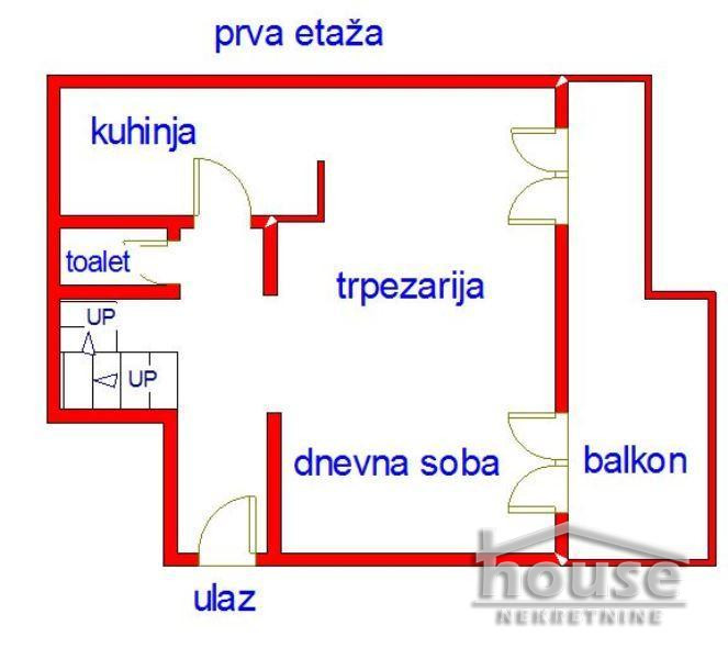 Stan,NOVI SAD,GRBAVICA 69m2,177680€ , ID: 1049707 2